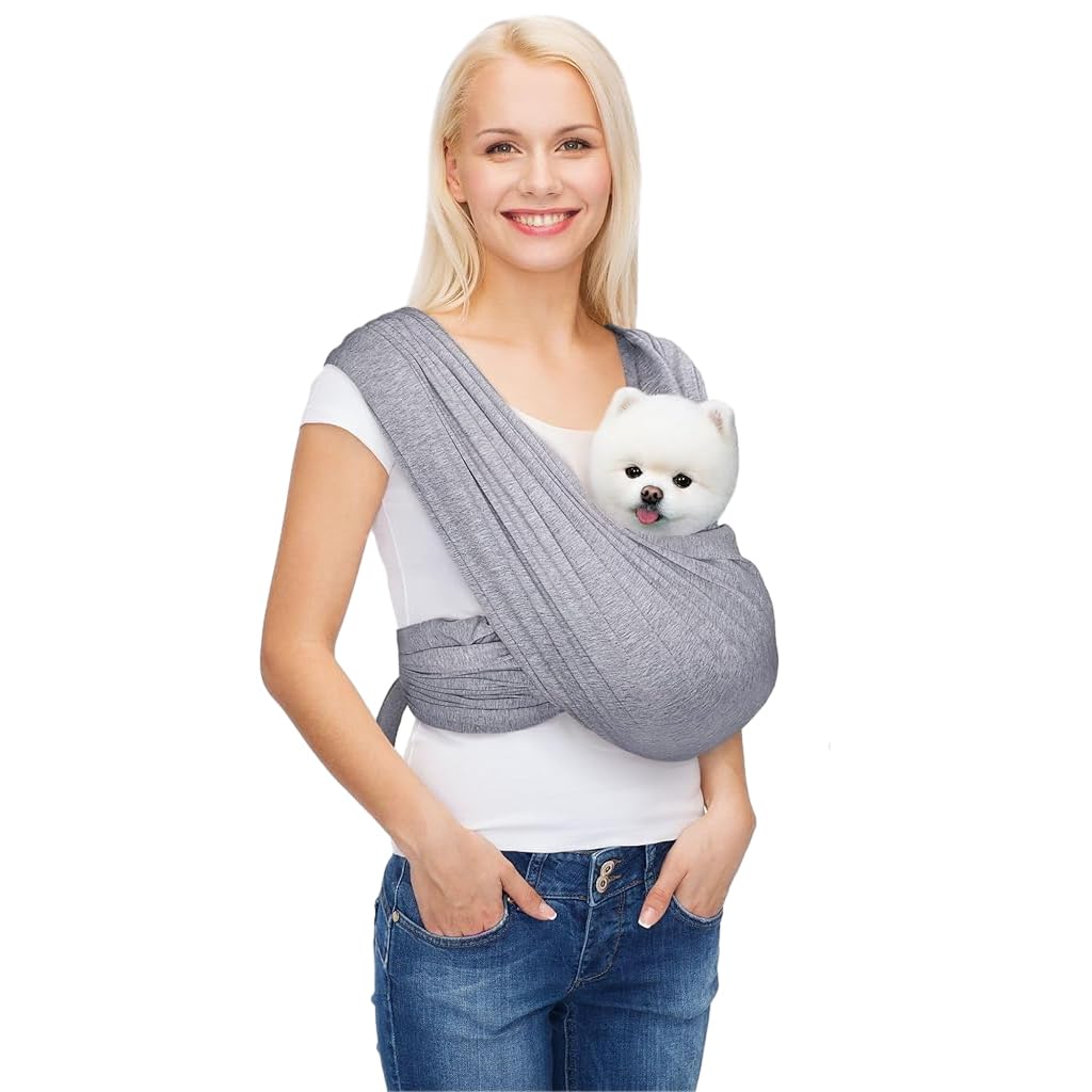 Qpets Pet Carrier for Cat, Dog, Portable & Adjustable Cat Carrier Cotton Fabric Chest Bag Dog Carrier for Small Pet Under 8kg with Quick Release Buckle Qpets Pet Carrier for Cat, Dog, Portable & Adjustable Cat Carrier Cotton Fabric Chest Bag Dog Carrier for Small Pet Under 8kg with Quick Release Buckle